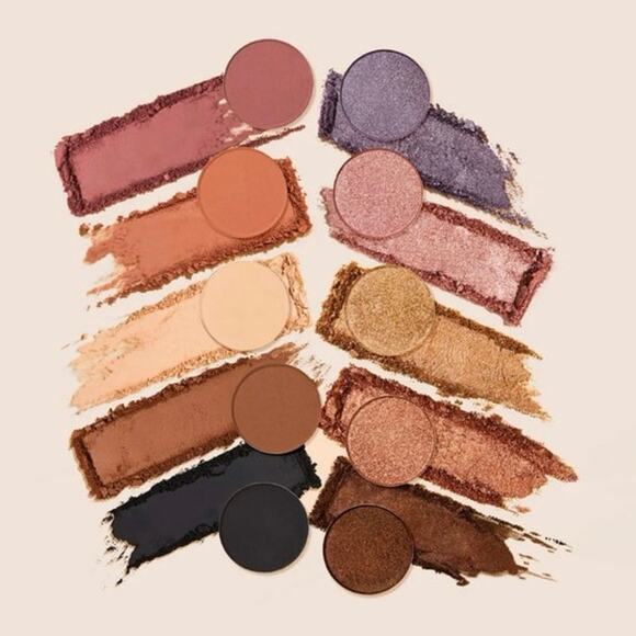 Dominique Cosmetics The Essential Palette Ten Mauvy Neutral EyeShadow New - Picture 2 of 8